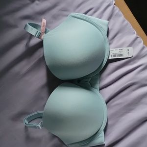 BLUE Cotton Bra